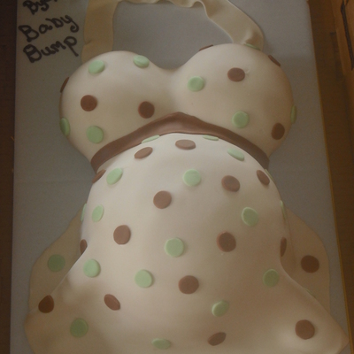 Pregnant Belly Cake