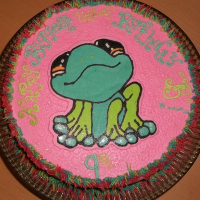 Littlest Pet Shop Frog Cake