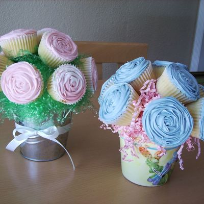 Cupcake Flower Bouquets