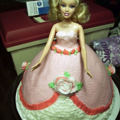 Barbie Doll Cake
