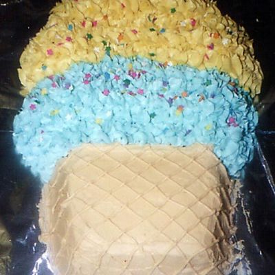 Ice Cream Cone Cake