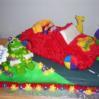 Wiggles Car Cake And Dorothy Dinosaur
