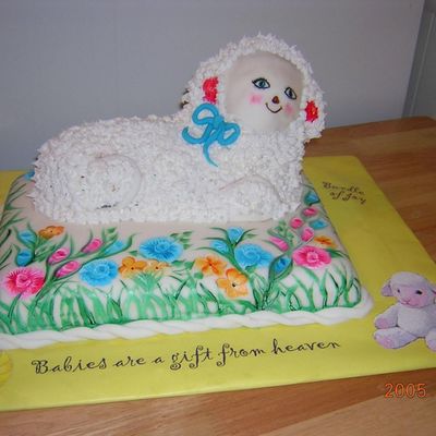 Lamb And Onestroke Flowers