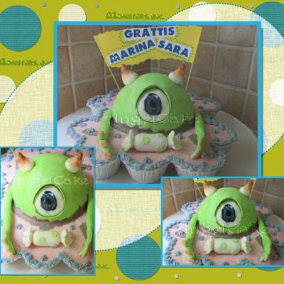 Monster Inc.. Mike Cupcakes