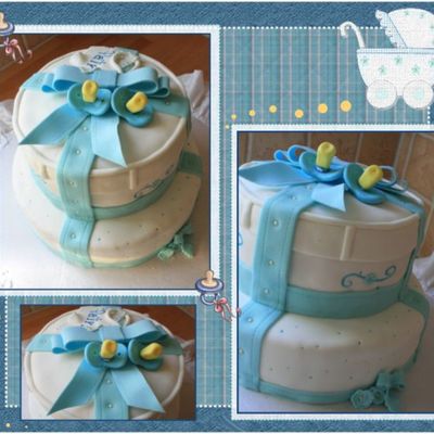 Blue Ribbon Bow