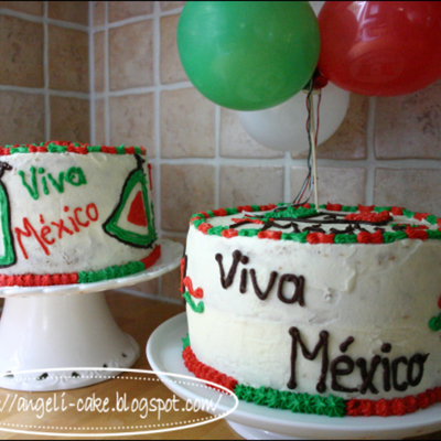 Mexican Independence Cake