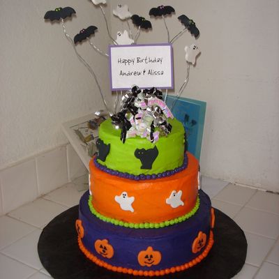 Halloween Birthday Cake
