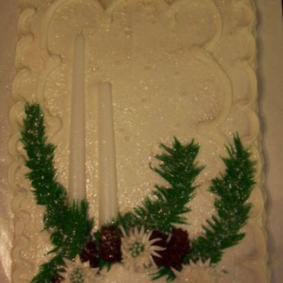 December Birthdays Cake