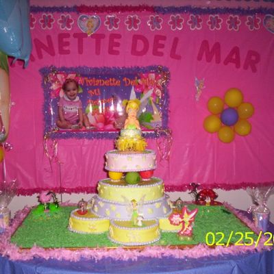 Tinkerbell Cake
