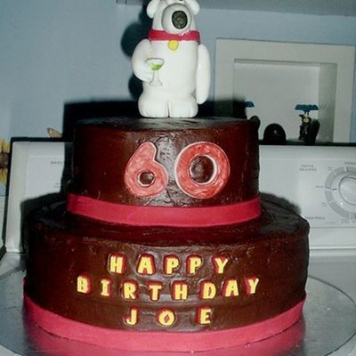 Brian From Family Guy Birthday Cake