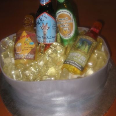 30Th Birthday Sugar Beer Bottles