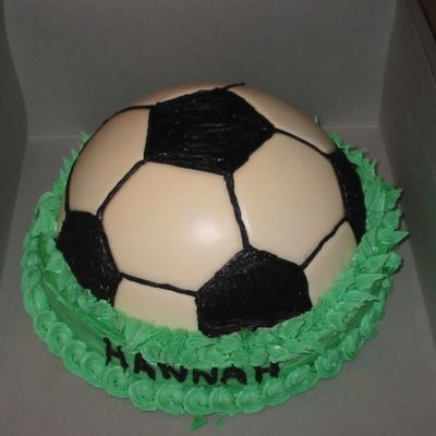 Soccer Ball Cake