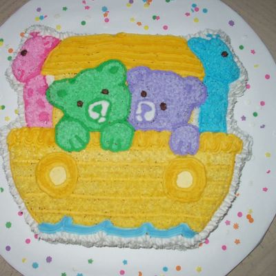 Noah's Arc Shower Cake