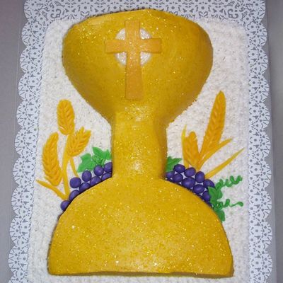 Communion Chalice Cake