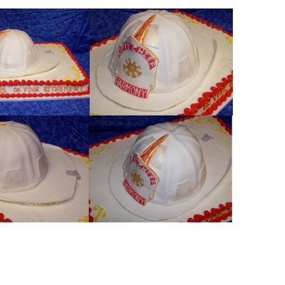 My First Firehelmet Cake