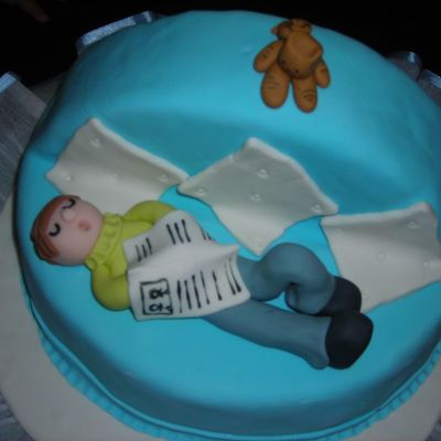 Man Sleeping On The Sofa