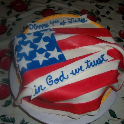 4Th Of July Cake