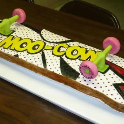 Skate Board Cake