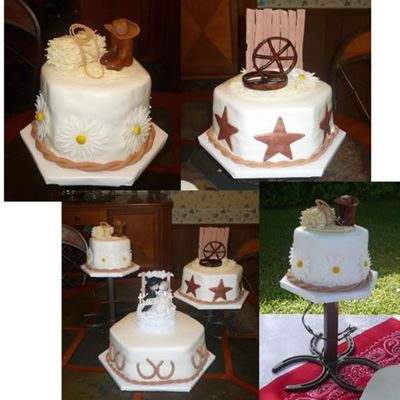 Western Wedding Cake.