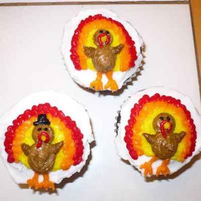 Turkey Cupcakes