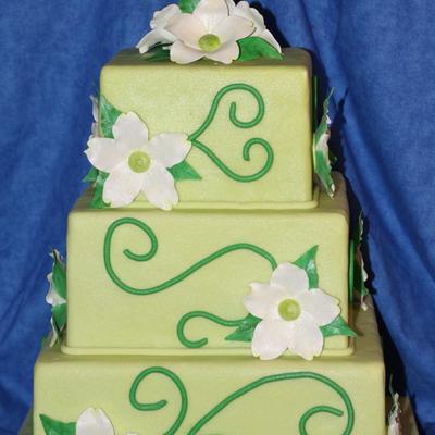 Ices 2010 Green W/ Flowers