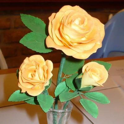 Orange And Yellow Roses