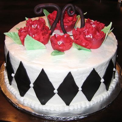 70Th Surprise Party Cake