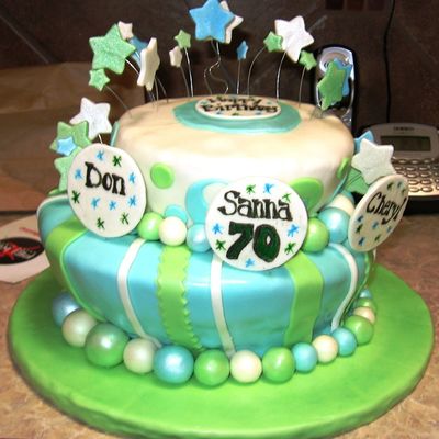 My First Whimsical Cake