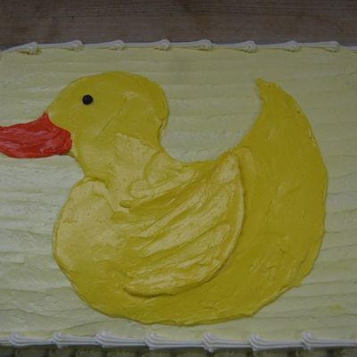 Rubber Ducky Cake