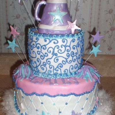 Cheerleading Megaphone Cake