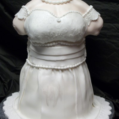 Wedding Dress Cake