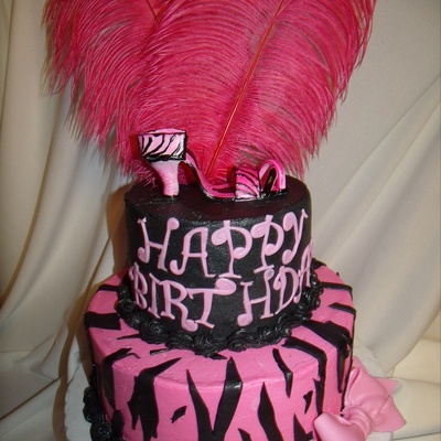 Pink And Zebra Print