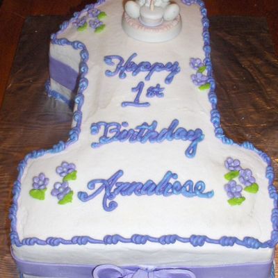 1St Birthday Lavender Dream Cake