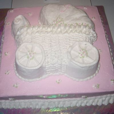 Baby Carriage And Ruffles