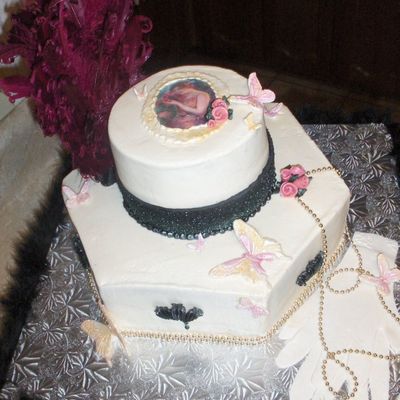 Roaring 20's Flapper Cake~