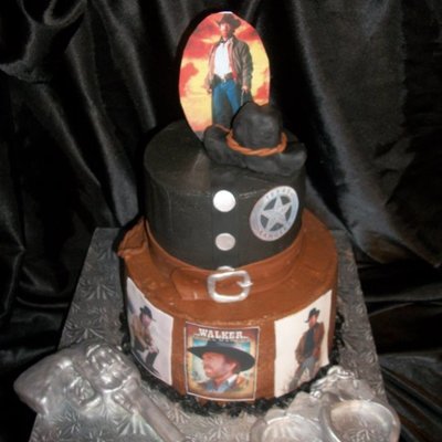 Walker Texas Ranger Cake