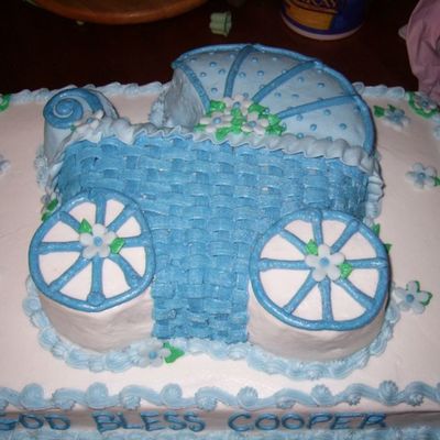 Baby Buggy Cake