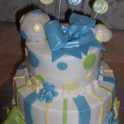 Rattle And Bear Cake~