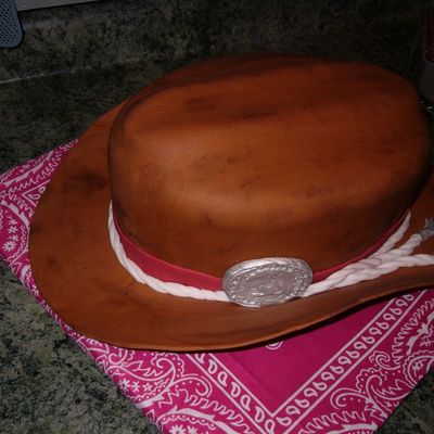 Cowboy Hat Cake