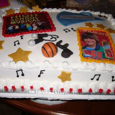 High School Musical Cake