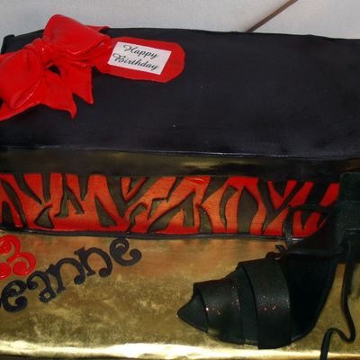 High Heel Shoe Cake