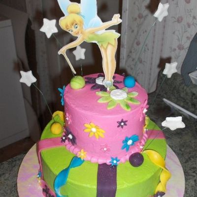 Tinkerbell Cake