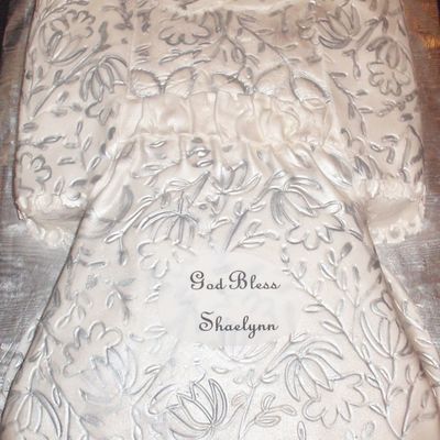 Christening Gown Cake~
