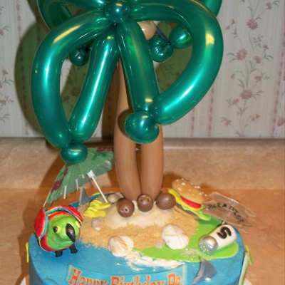 Coolest Jimmy Buffet Cake Ever~