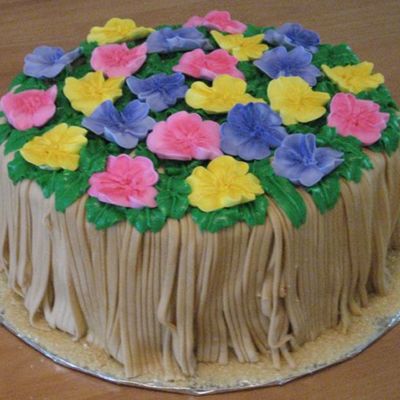 Tropical Theme Cake
