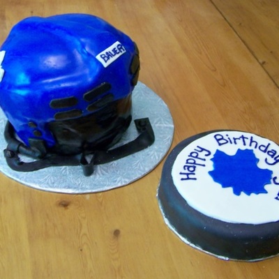 Toronto Maple Leafs Hockey Helmet