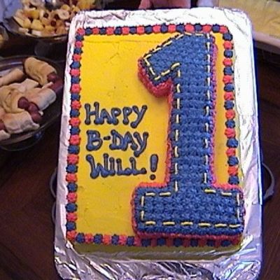 First Birthday Cake