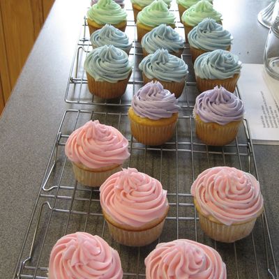 Pastel Cupcakes