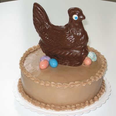 Hazelnut Easter Cake