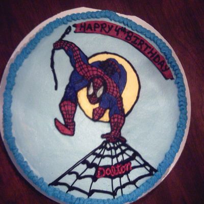 Spiderman Cake
